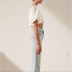 Shona Joy Tops - Shona Joy Gaia Puff Sleeve Bolero Top Shona Joy Tops - Shona Joy Gaia Puff Sleeve Bolero Top
